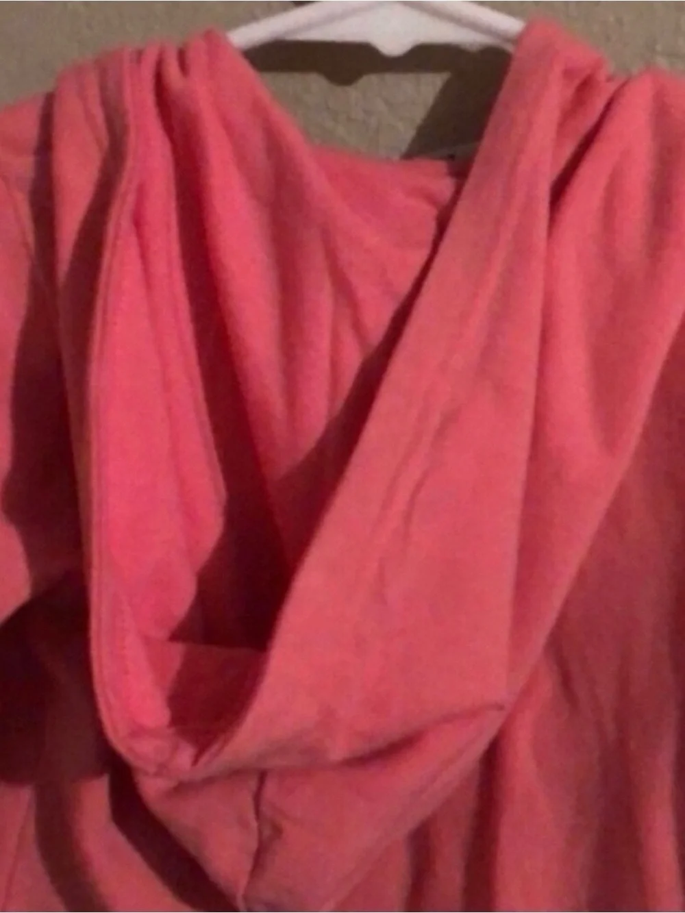 OshKosh Jacket Y2K Coral Pink Zip Up Long Sleeve Casual Hoodie Girls Sz 2T